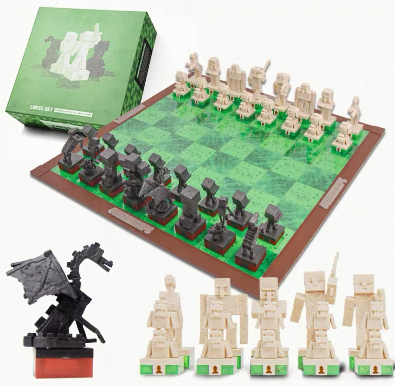 Minecraft Chess Set