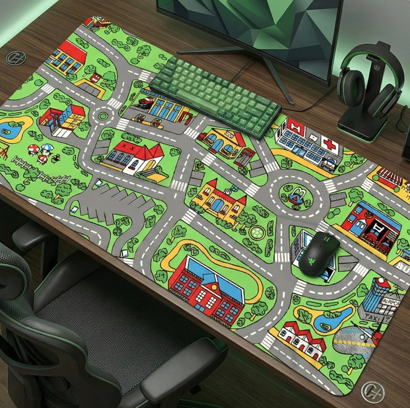 City Playmat Mousepad