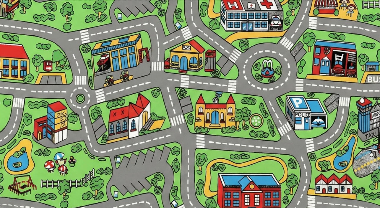 City Playmat Mousepad